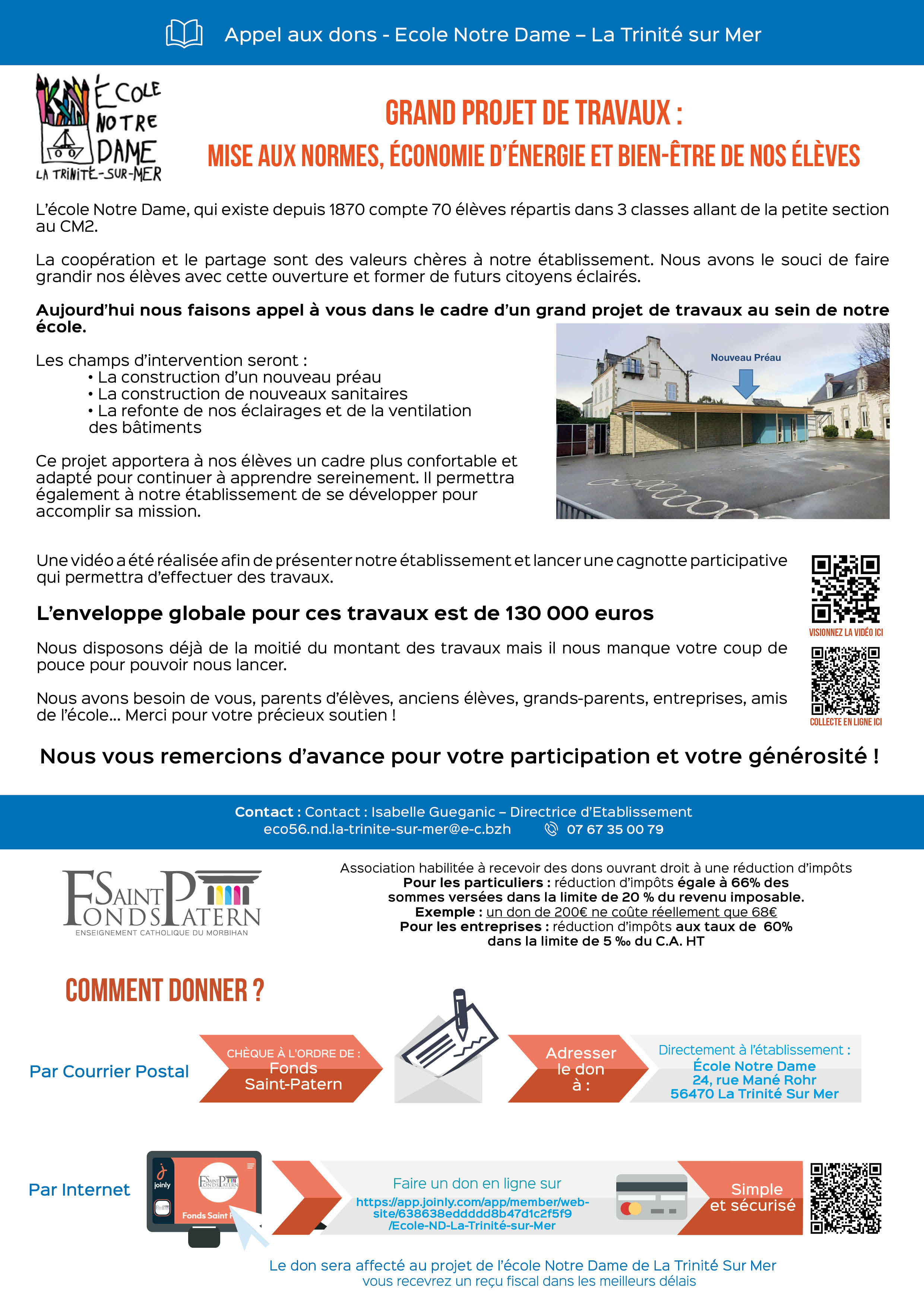 Flyer affiche La trinité sur mer